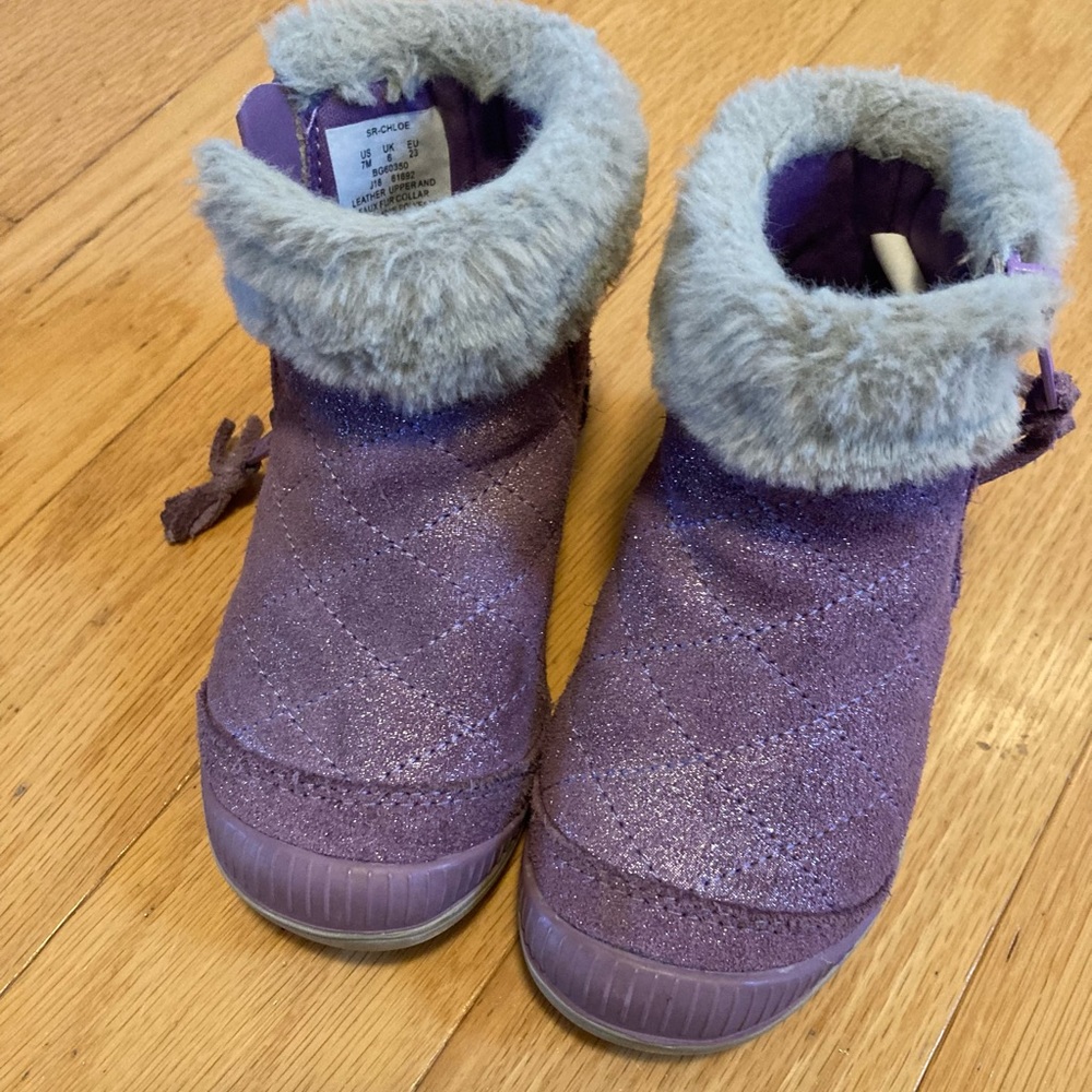 Purple Winter shoes